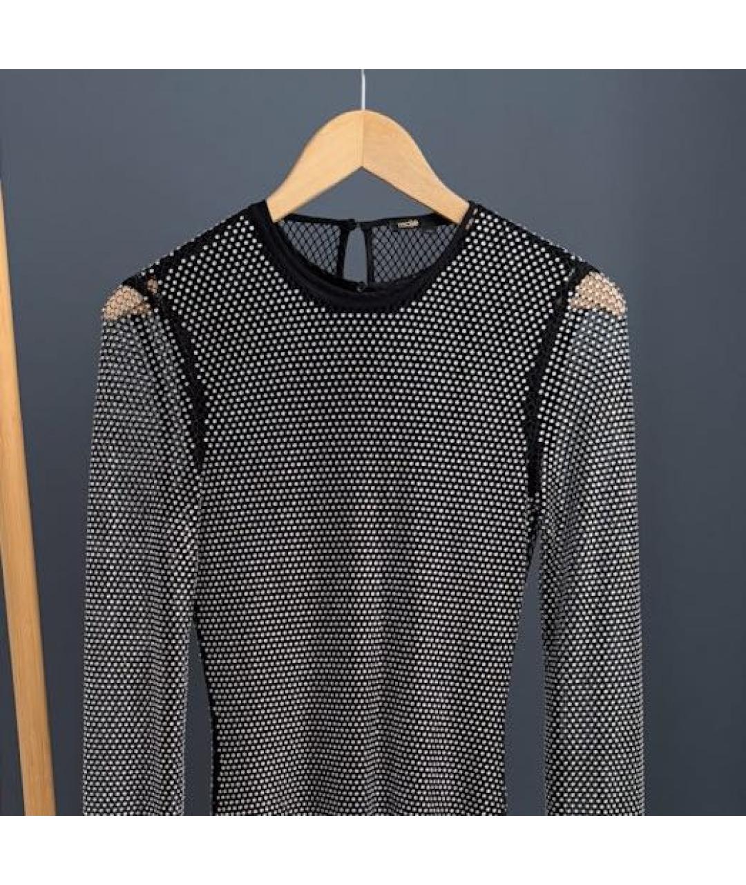 MAJE Черное коктейльное платье, фото 3