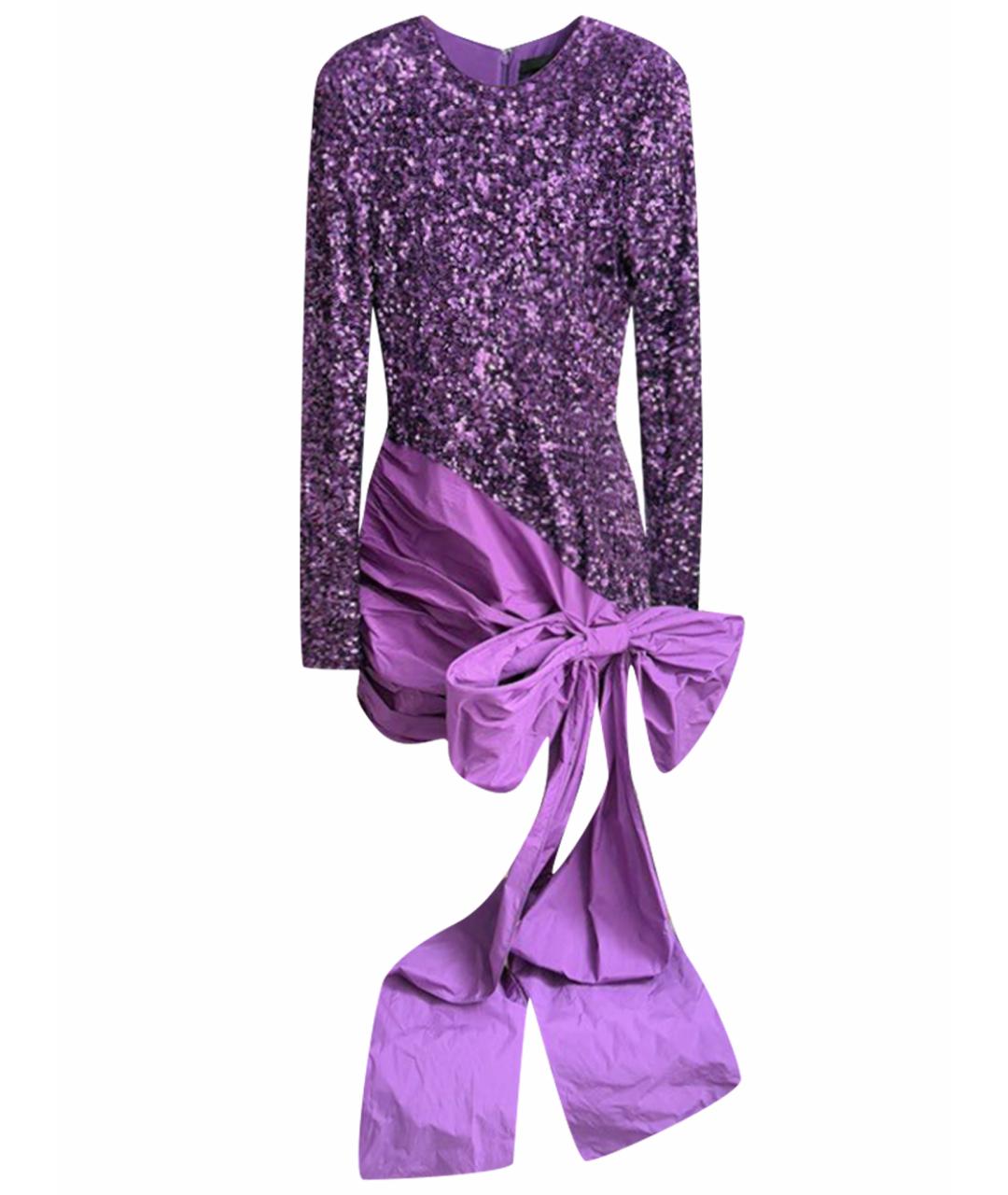 ROTATE Фиолетовое вечернее платье, фото 1