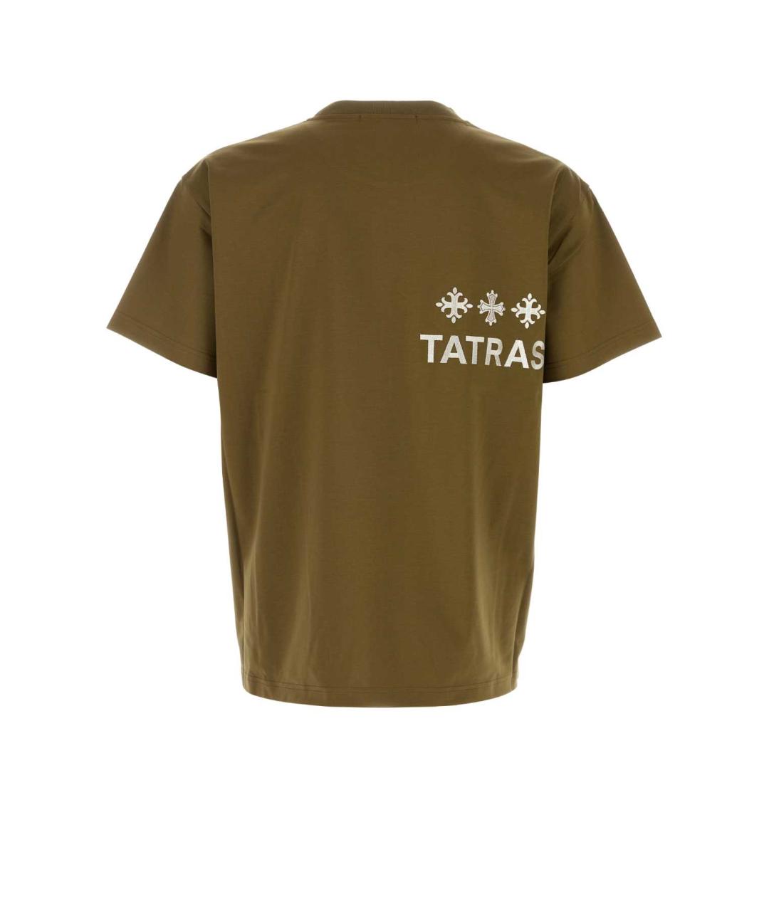 TATRAS Зеленая хлопковая футболка, фото 2