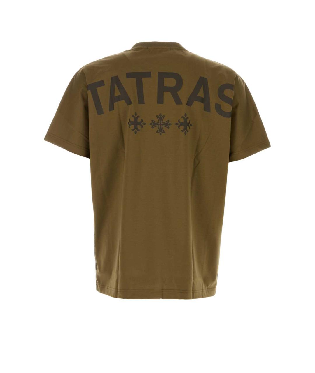 TATRAS Зеленая хлопковая футболка, фото 2