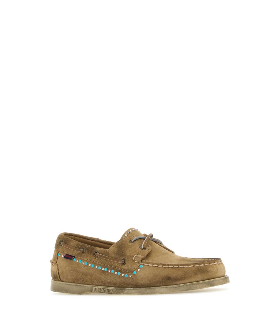 SEBAGO Бежевые замшевые лоферы, фото 2