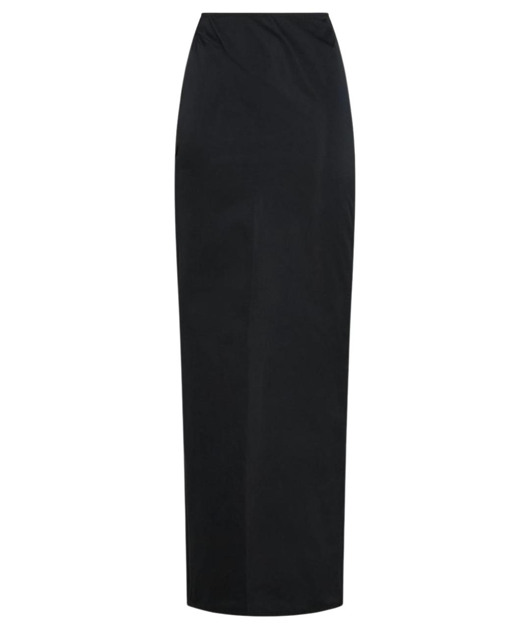 LUDOVIC DE SAINT SERNIN Черная шерстяная юбка макси, фото 1