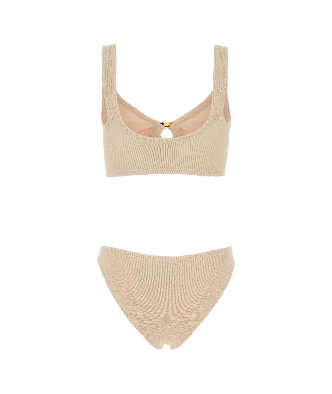 HUNZA G Оранжевый полиамидовый купальник, фото 2