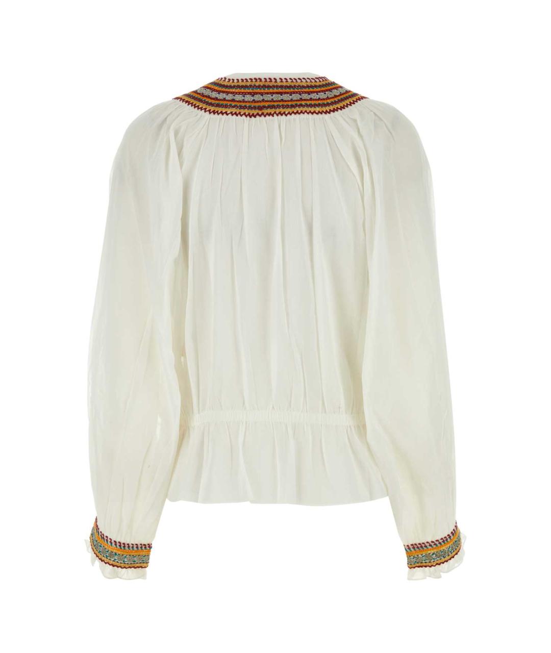 BODE Белая хлопковая блузы, фото 2