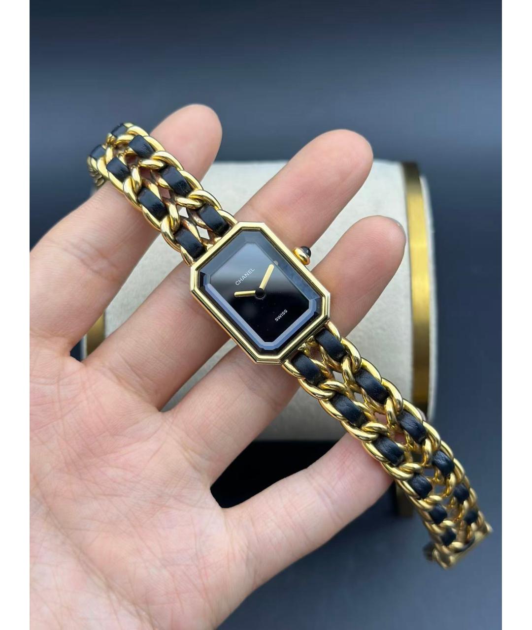 CHANEL Золотые часы, фото 4