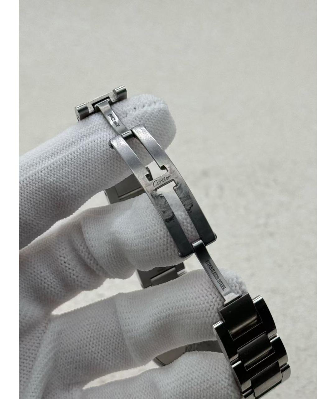 CARTIER Серебряные часы, фото 5