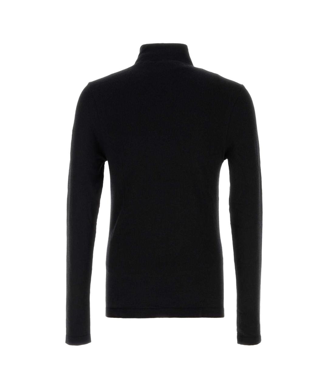 HUGO BOSS Черный шерстяной джемпер / свитер, фото 2