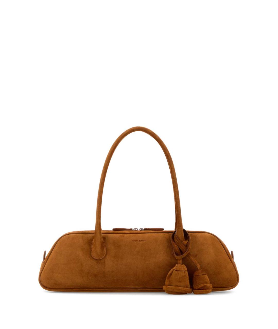 MAGDA BUTRYM Коричневая замшевая сумка через плечо, фото 1