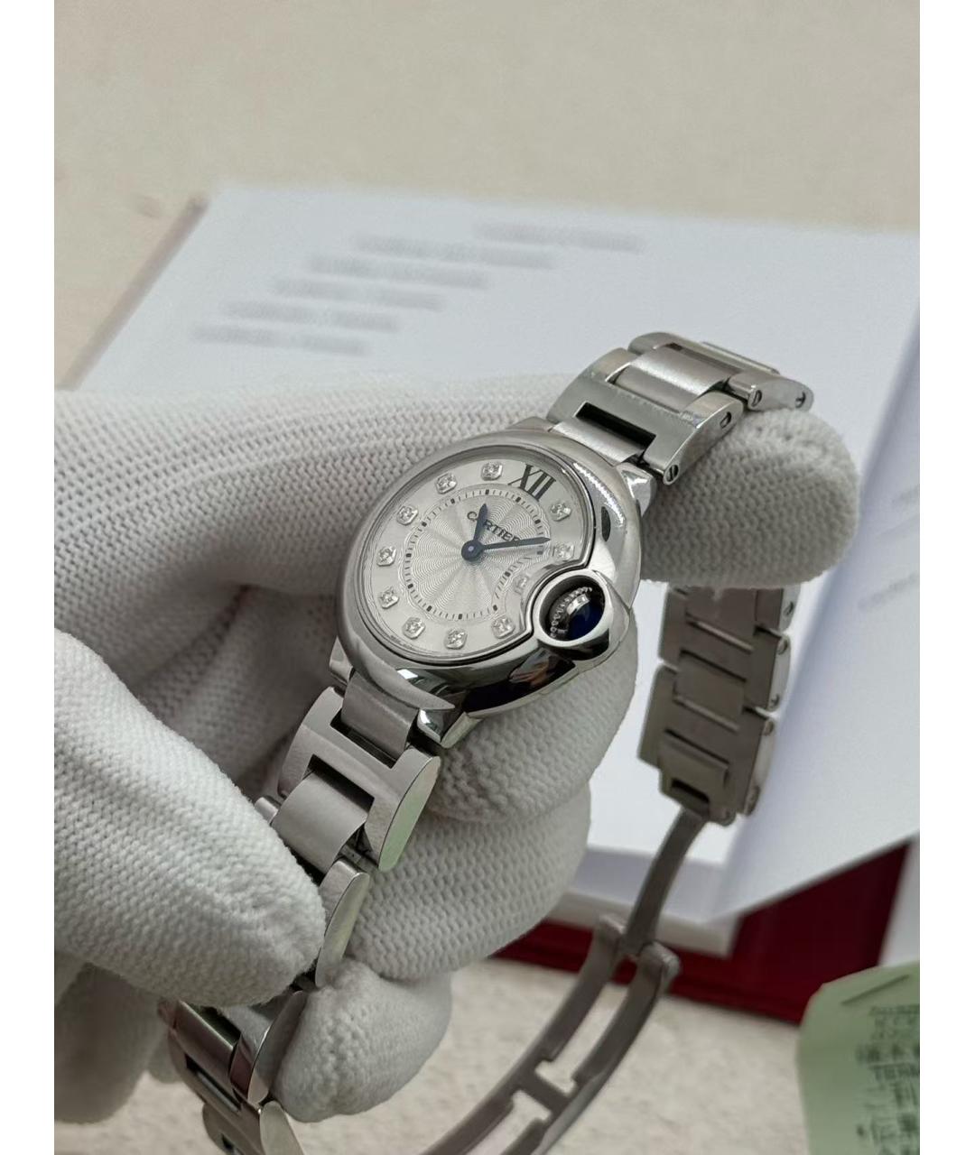 CARTIER Серебряные часы, фото 4