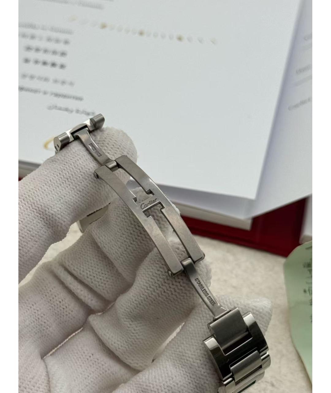 CARTIER Серебряные часы, фото 5