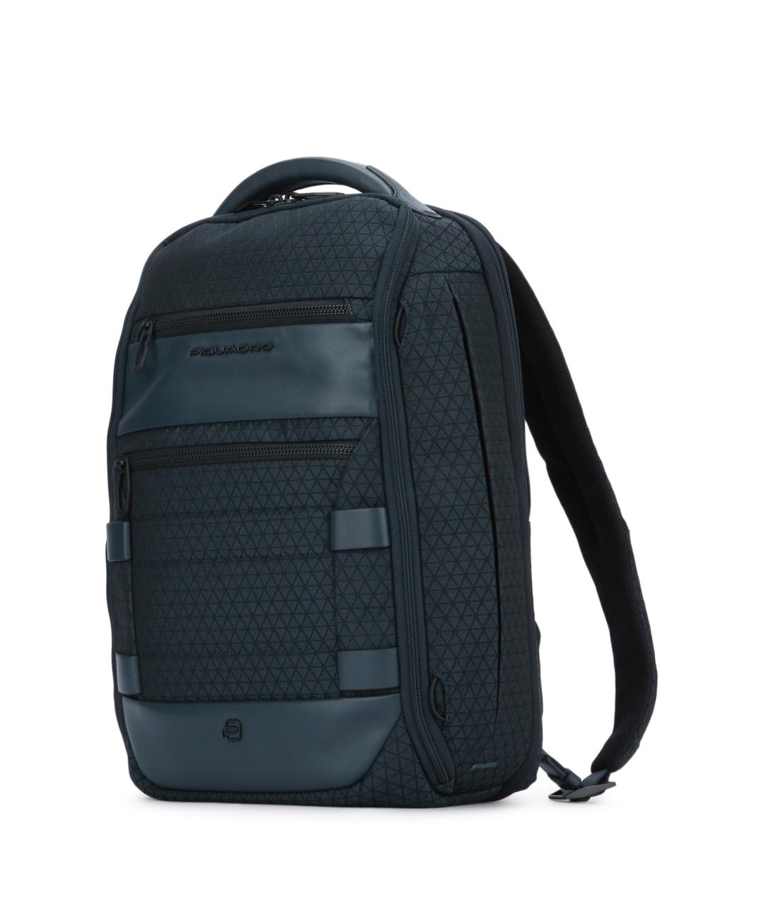 PIQUADRO Синий рюкзак, фото 2