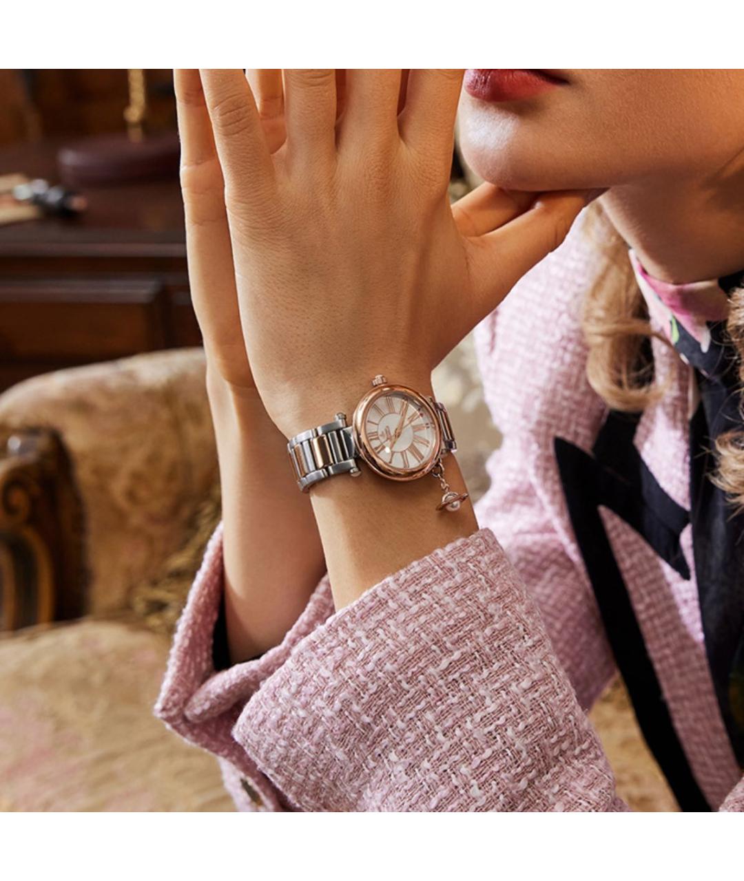 VIVIENNE WESTWOOD Розовые часы, фото 5