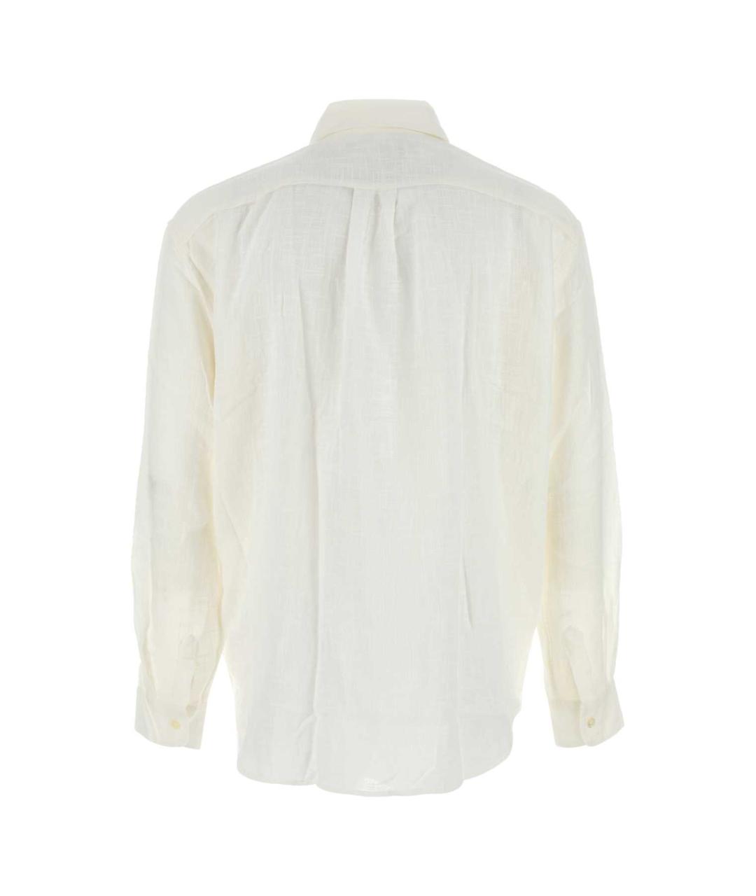 OUR LEGACY Белая хлопковая кэжуал рубашка, фото 2