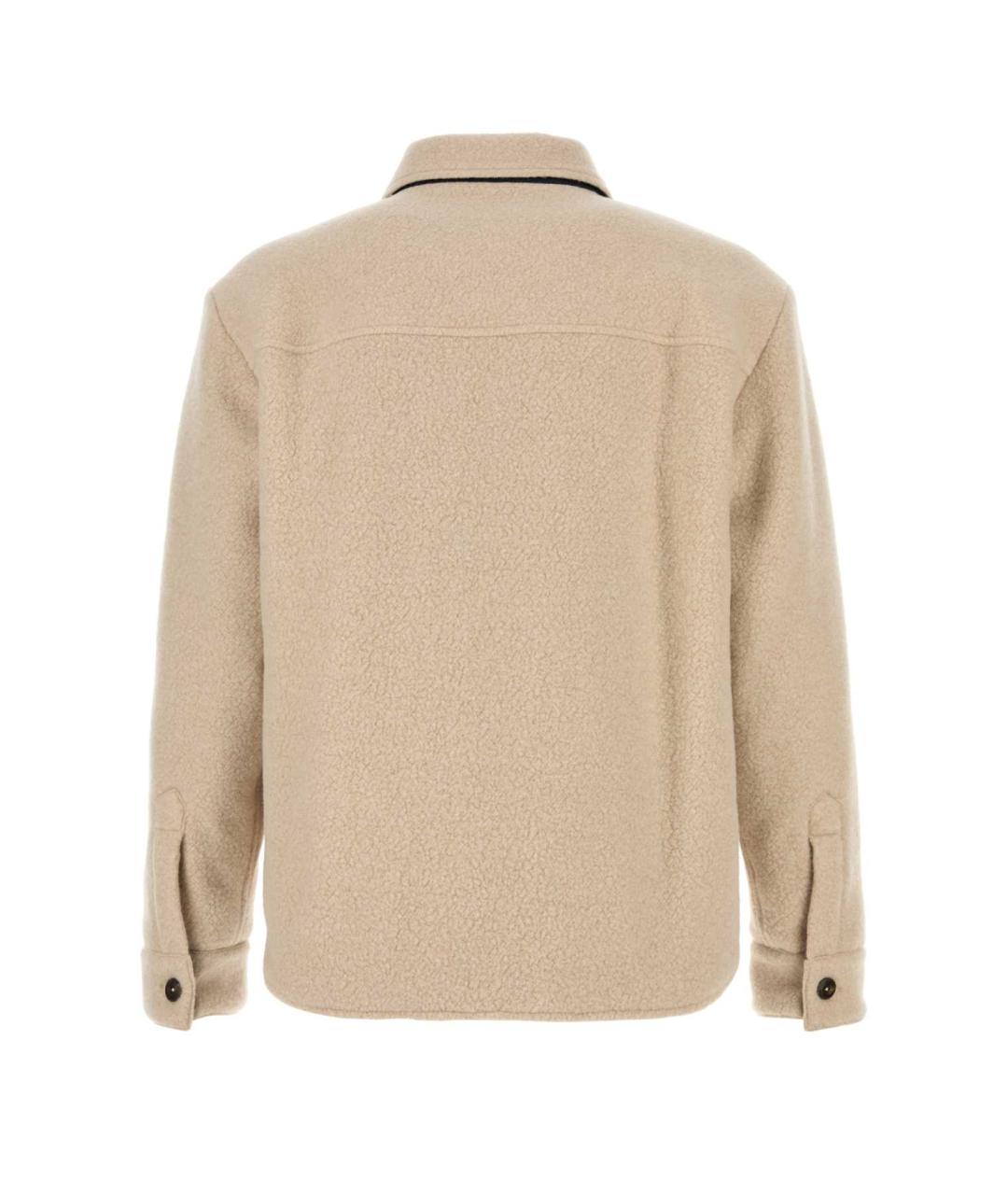 FAY Бежевая шерстяная куртка, фото 2