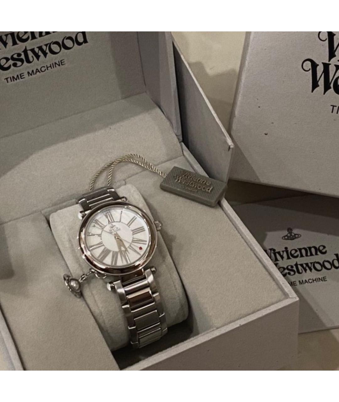 VIVIENNE WESTWOOD Серебряные часы, фото 5