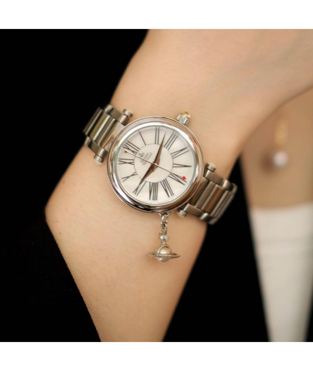 VIVIENNE WESTWOOD Серебряные часы, фото 3