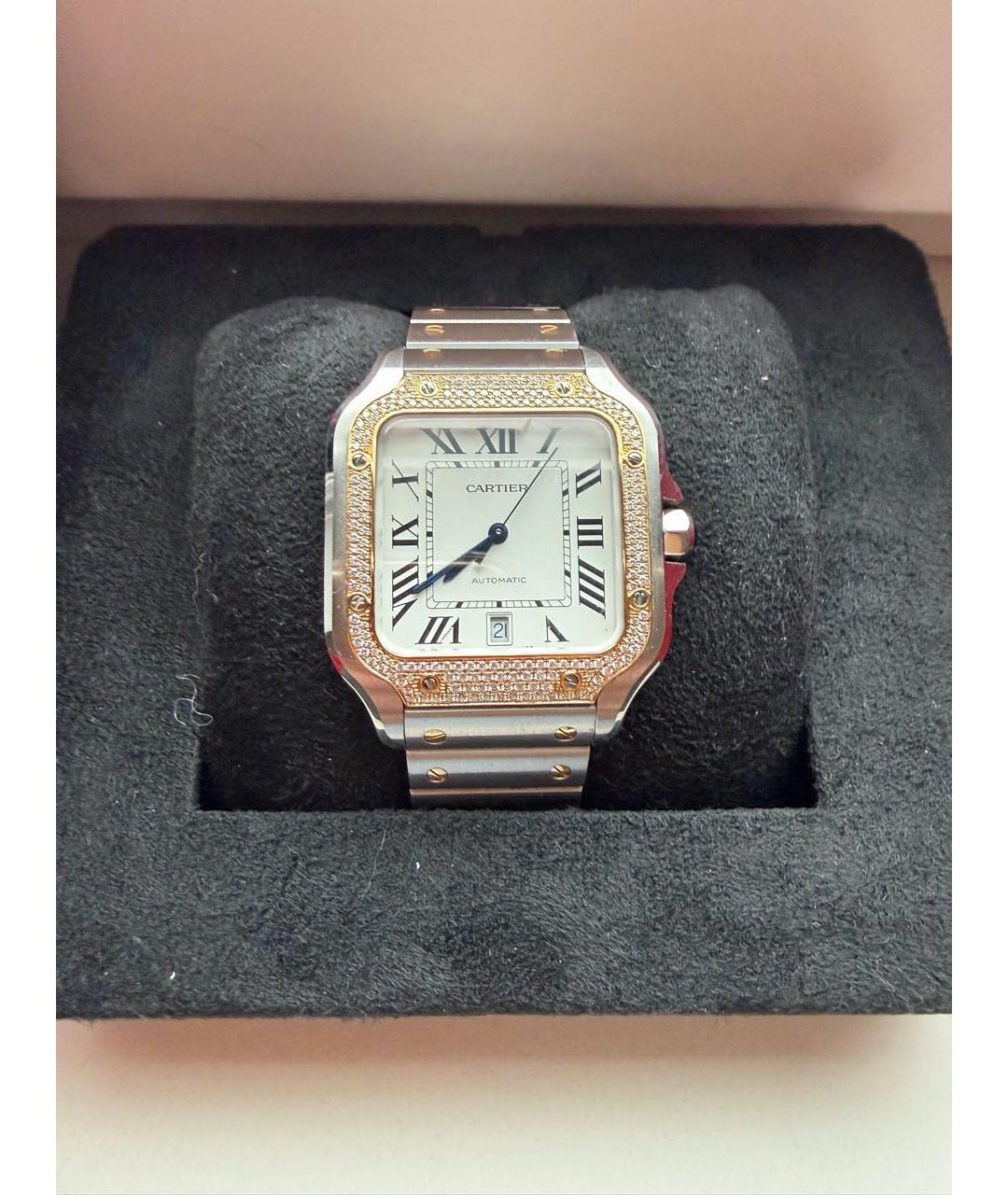 CARTIER Золотые часы из желтого золота, фото 4