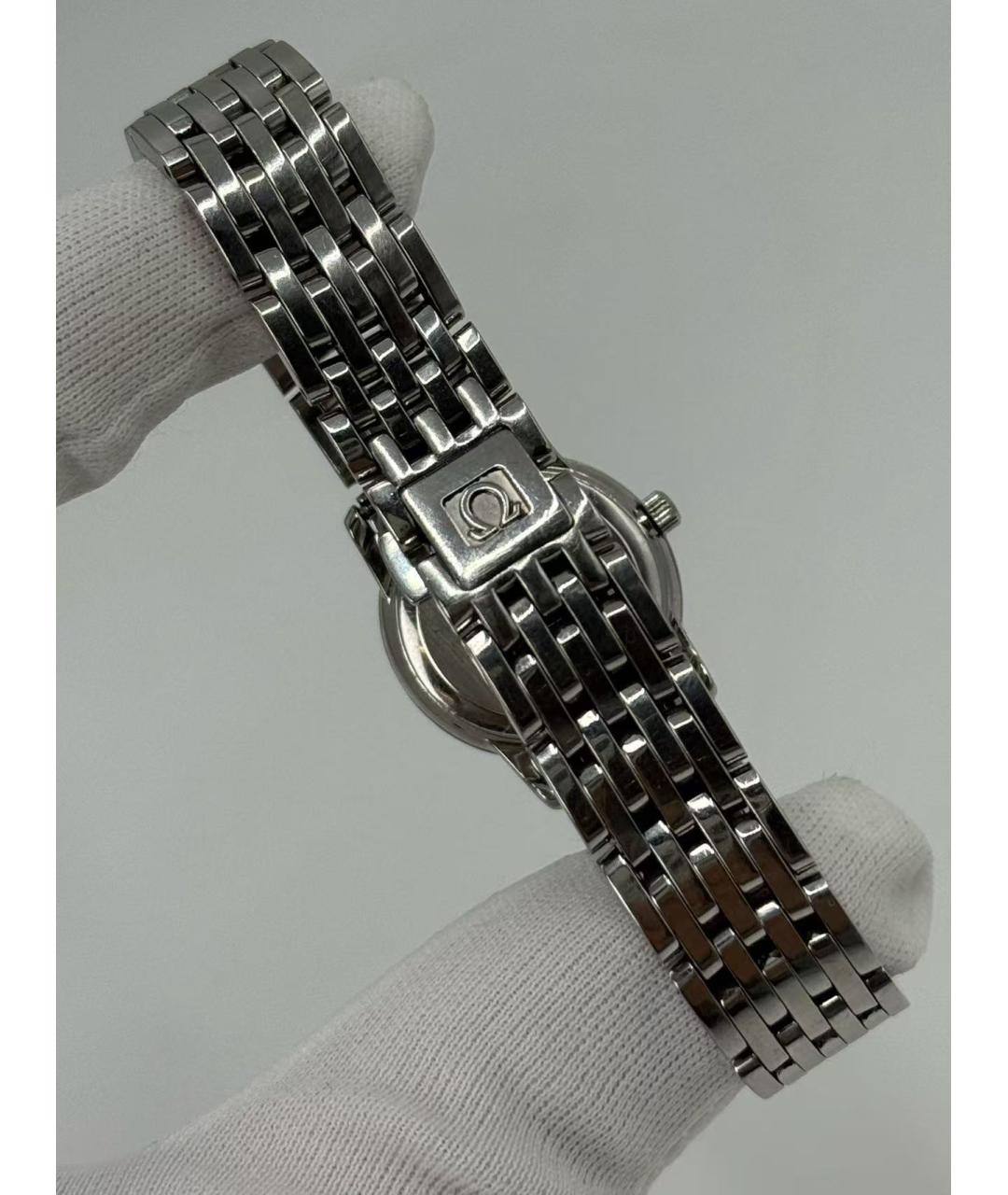 OMEGA Серебряные часы, фото 4