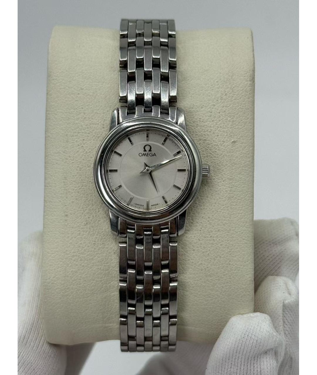 OMEGA Серебряные часы, фото 6