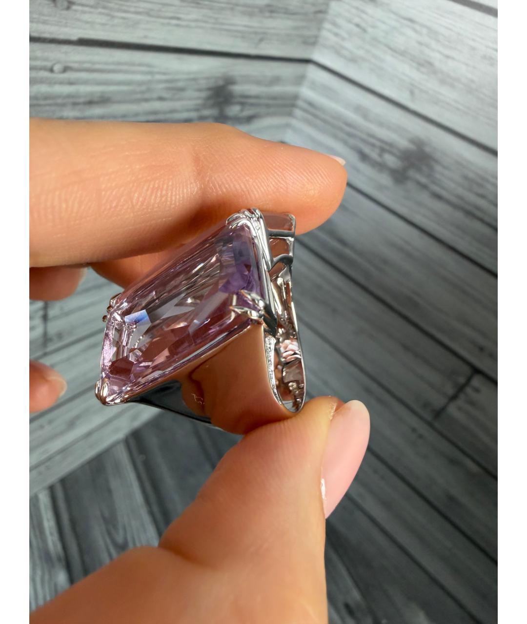 H.STERN Фиолетовое кольцо из белого золота, фото 7