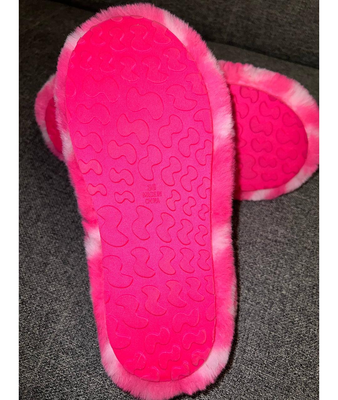 SKIMS Розовые сабо, фото 5