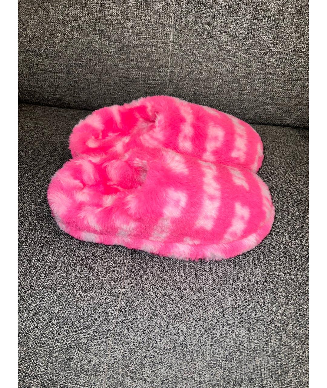 SKIMS Розовые сабо, фото 4