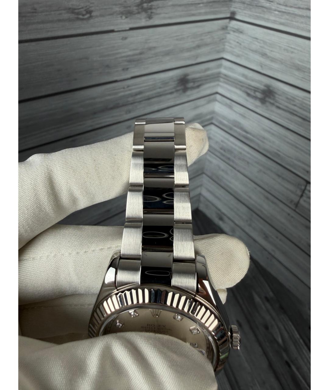 ROLEX Серебряные часы, фото 8