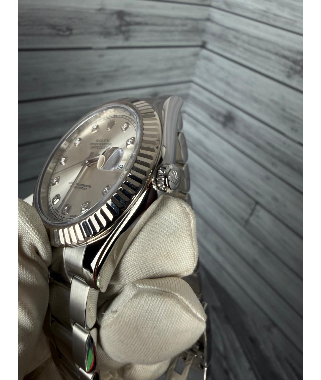 ROLEX Серебряные часы, фото 5