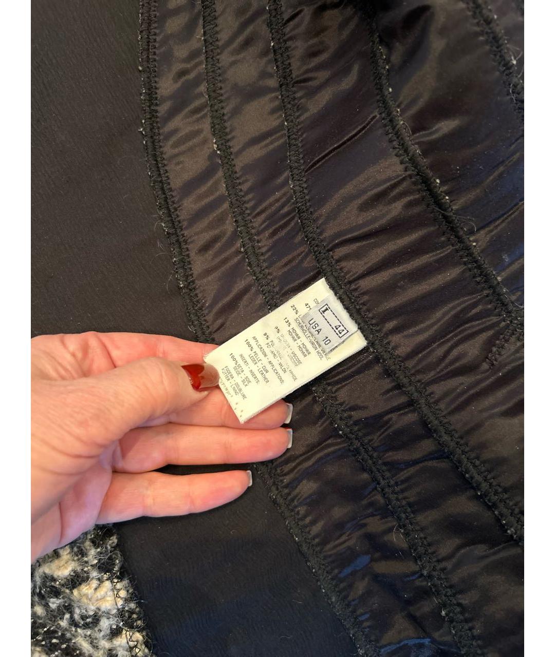 ERMANNO SCERVINO Коричневый шерстяной жакет/пиджак, фото 6