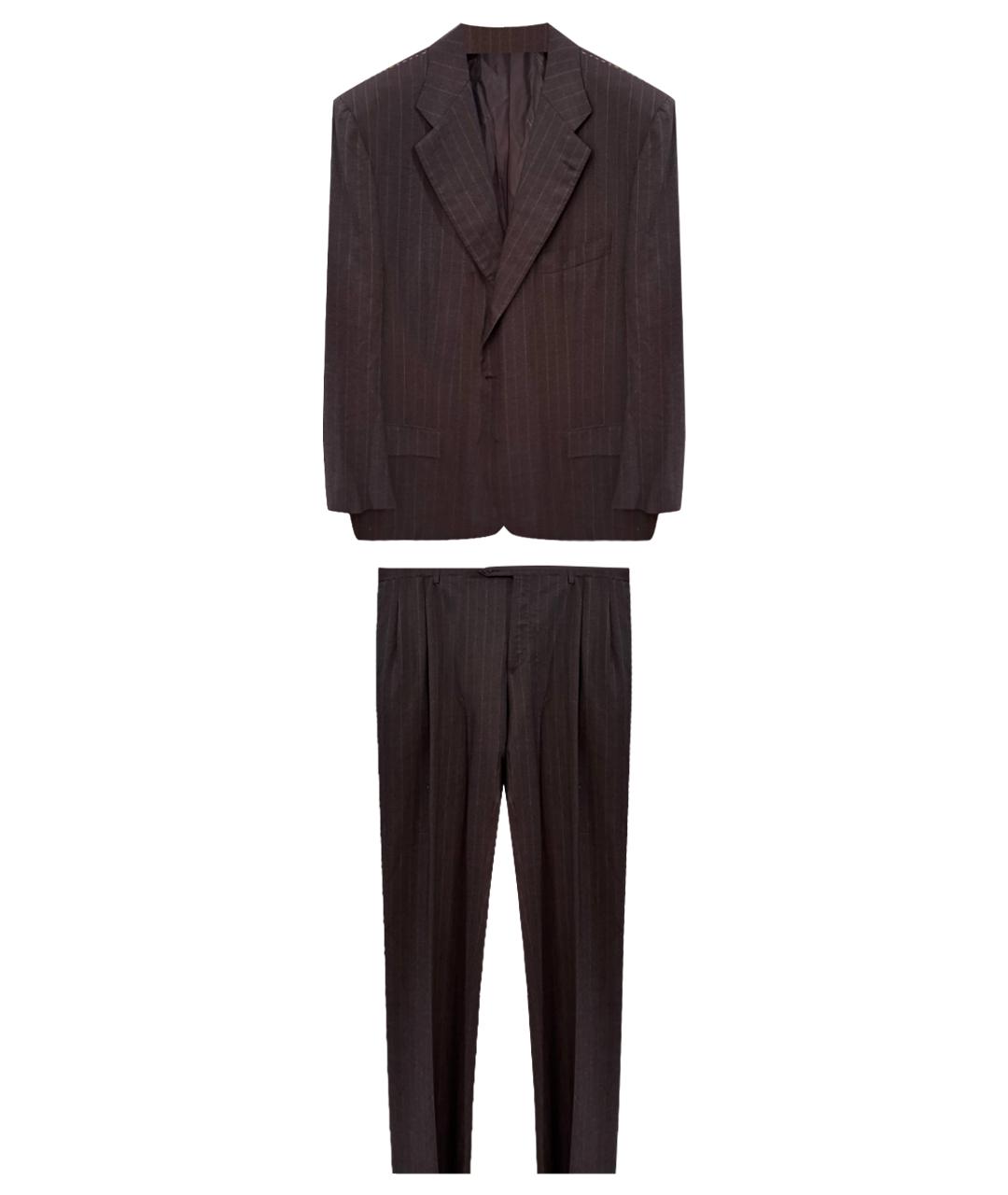 KITON Серый классический костюм, фото 1