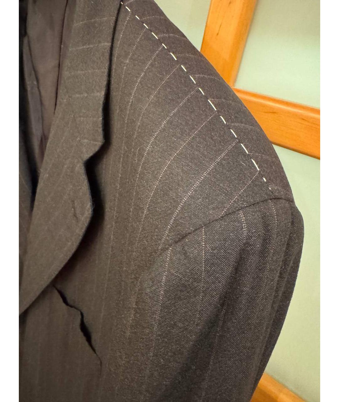 KITON Серый классический костюм, фото 5