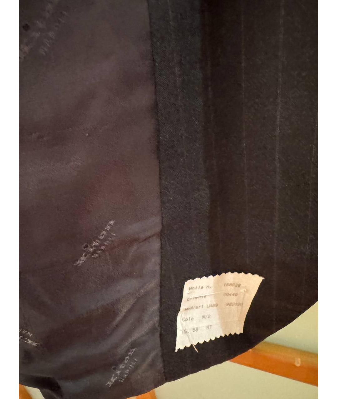 KITON Серый классический костюм, фото 8