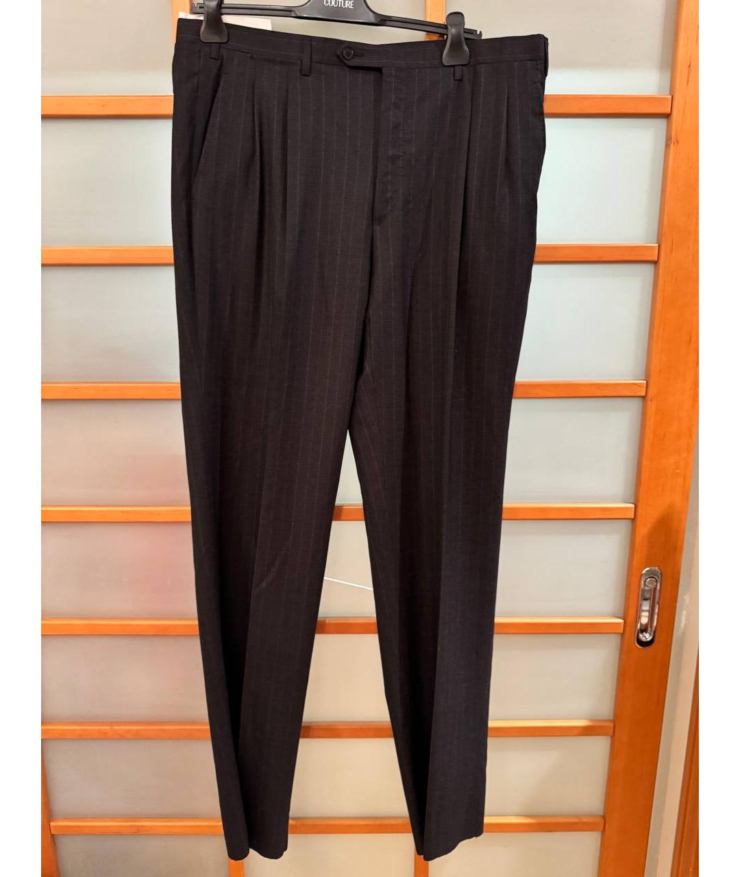 KITON Серый классический костюм, фото 2