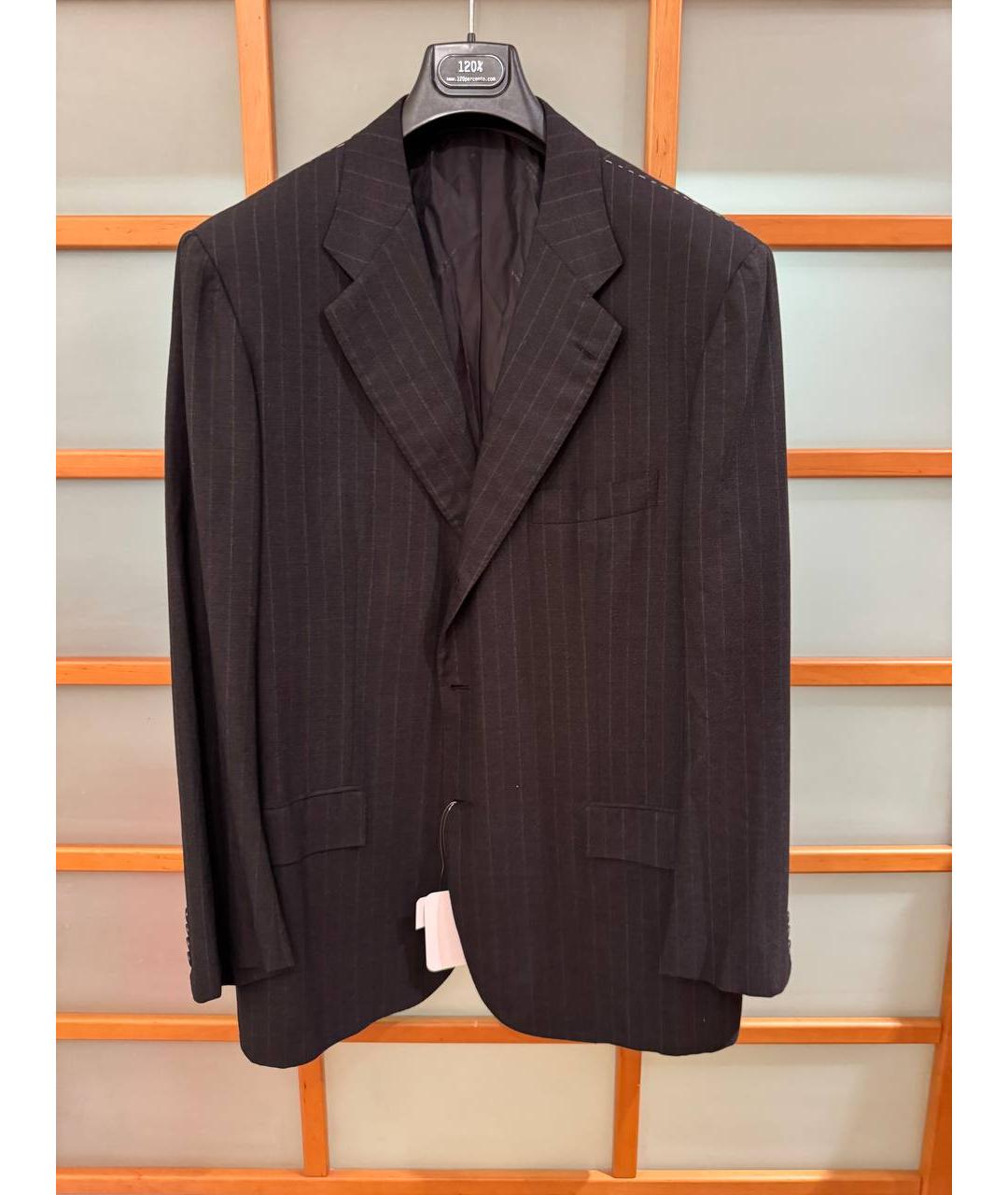 KITON Серый классический костюм, фото 9