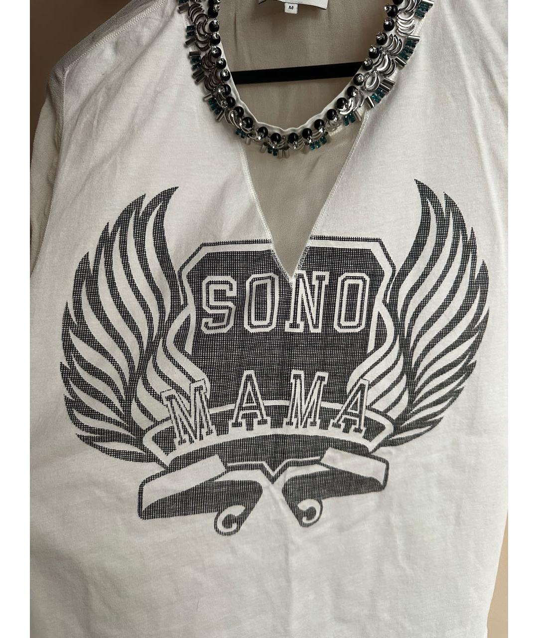 3.1 PHILLIP LIM Белая шелковая футболка, фото 3