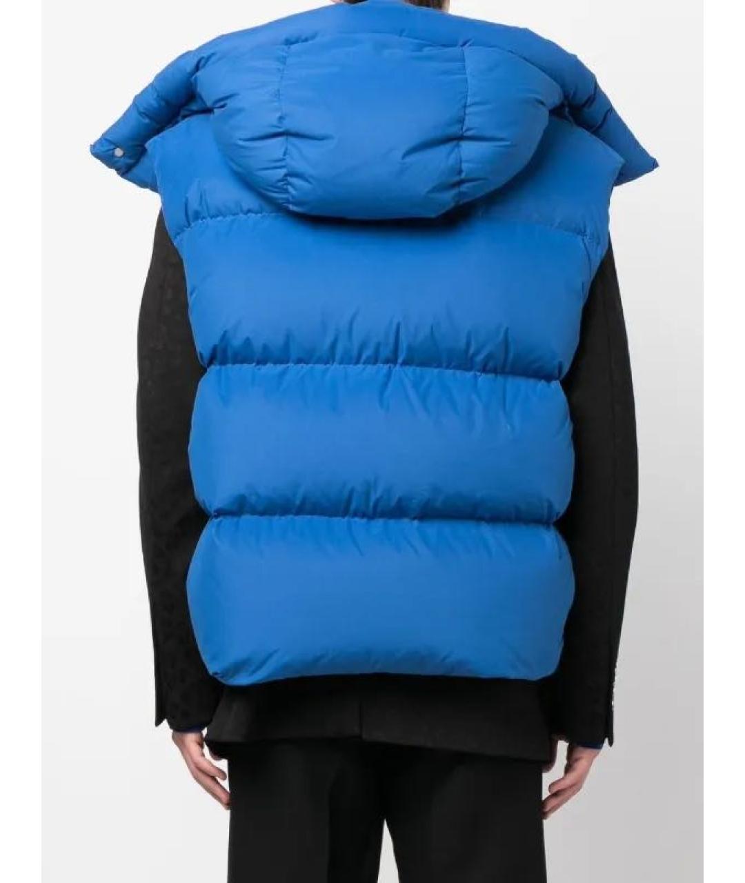 OFF-WHITE Синий полиамидовый жилет, фото 4