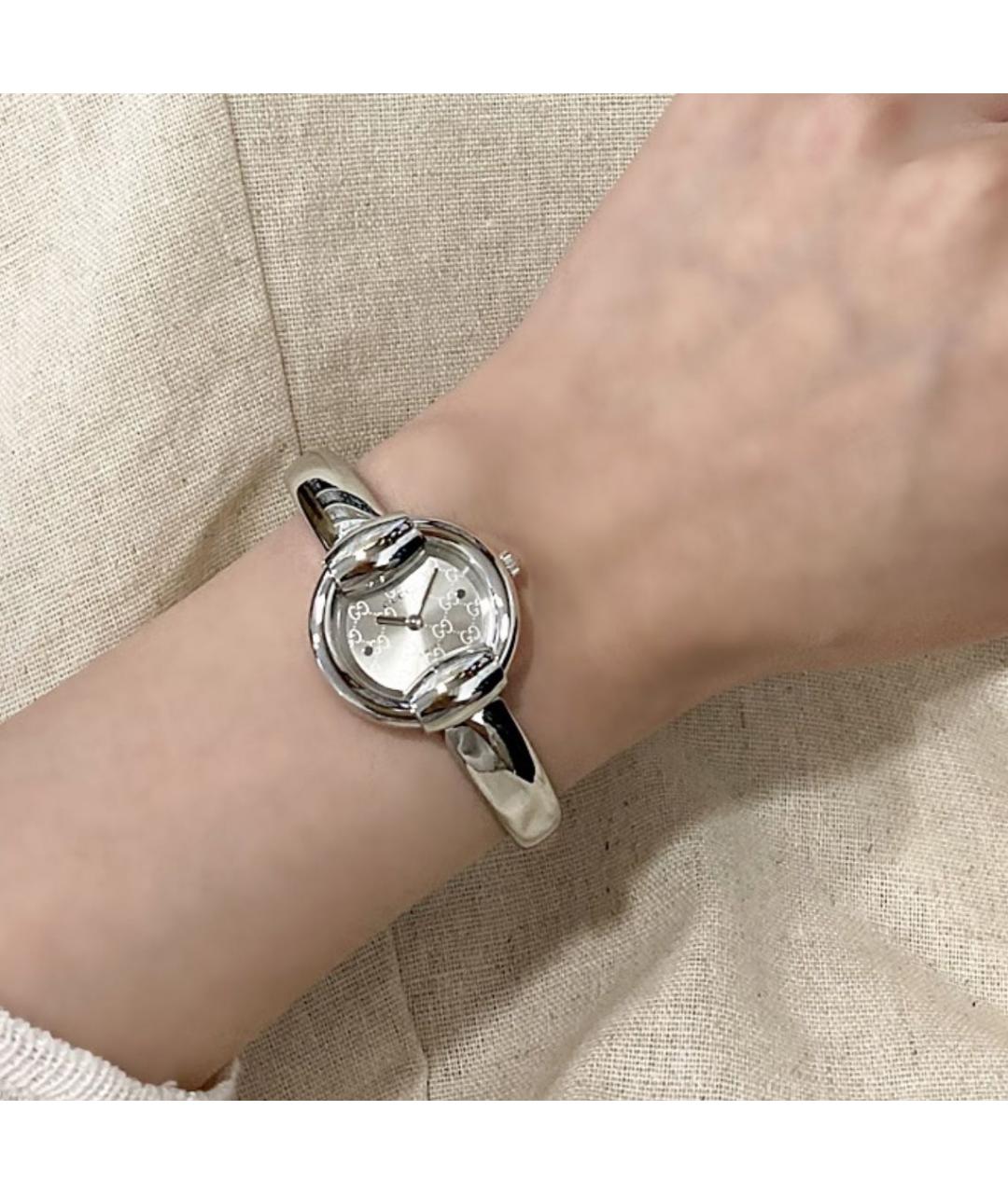 GUCCI Белые часы, фото 4