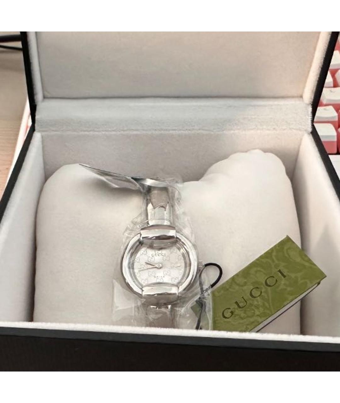 GUCCI Белые часы, фото 7