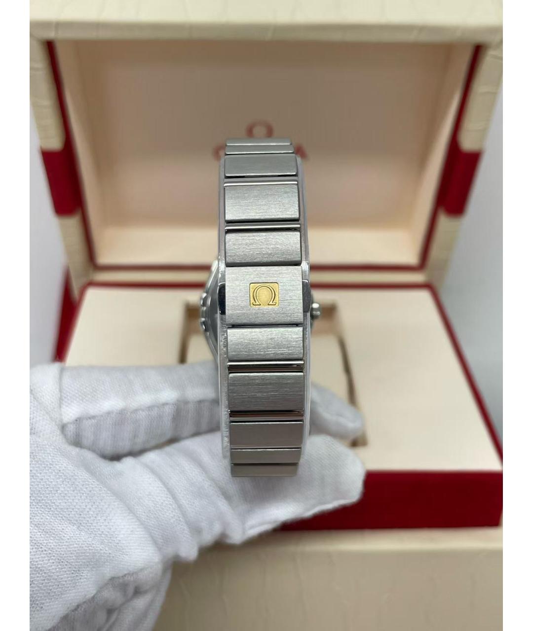 OMEGA Серебряные часы, фото 3