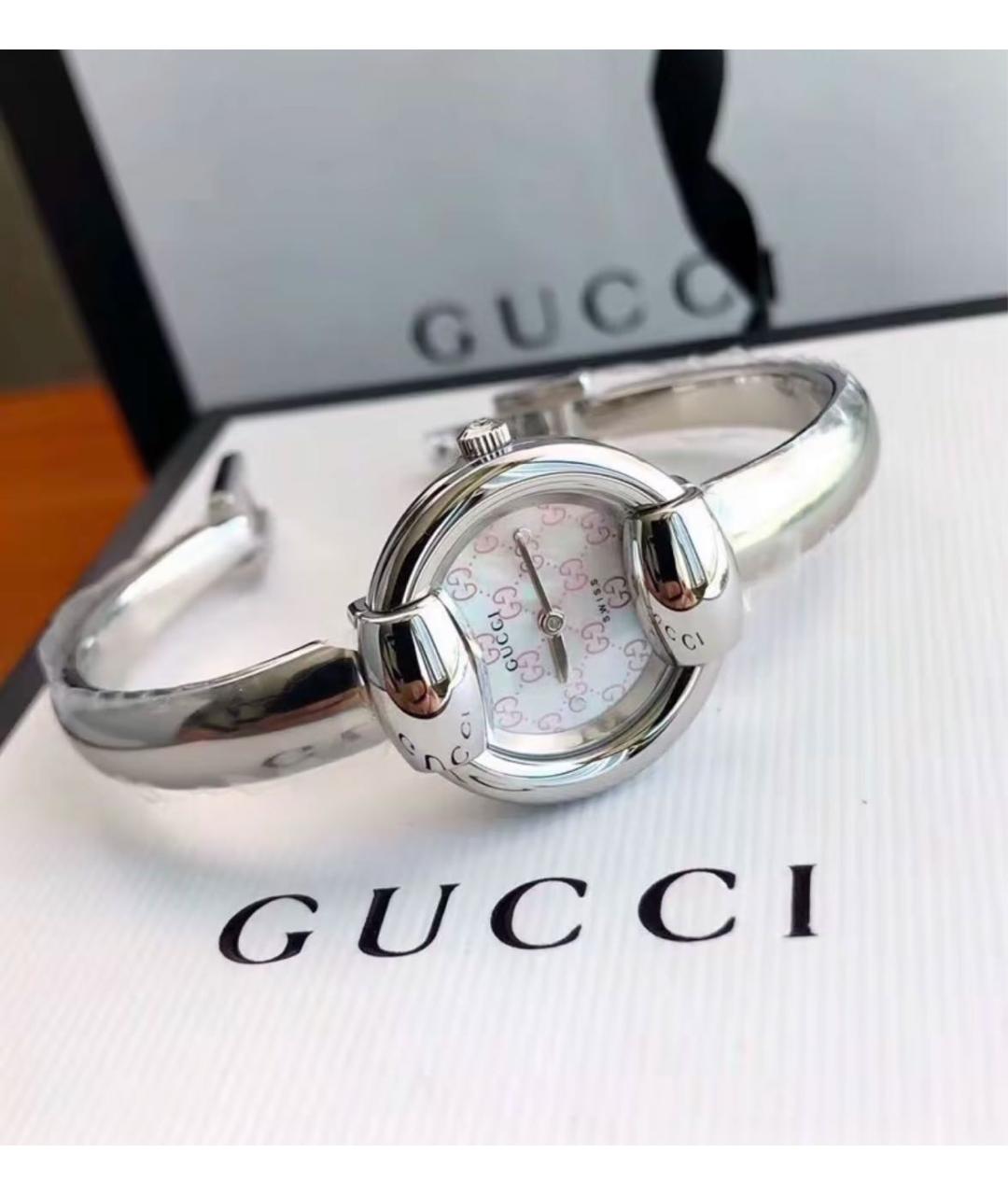 GUCCI Розовые часы, фото 5