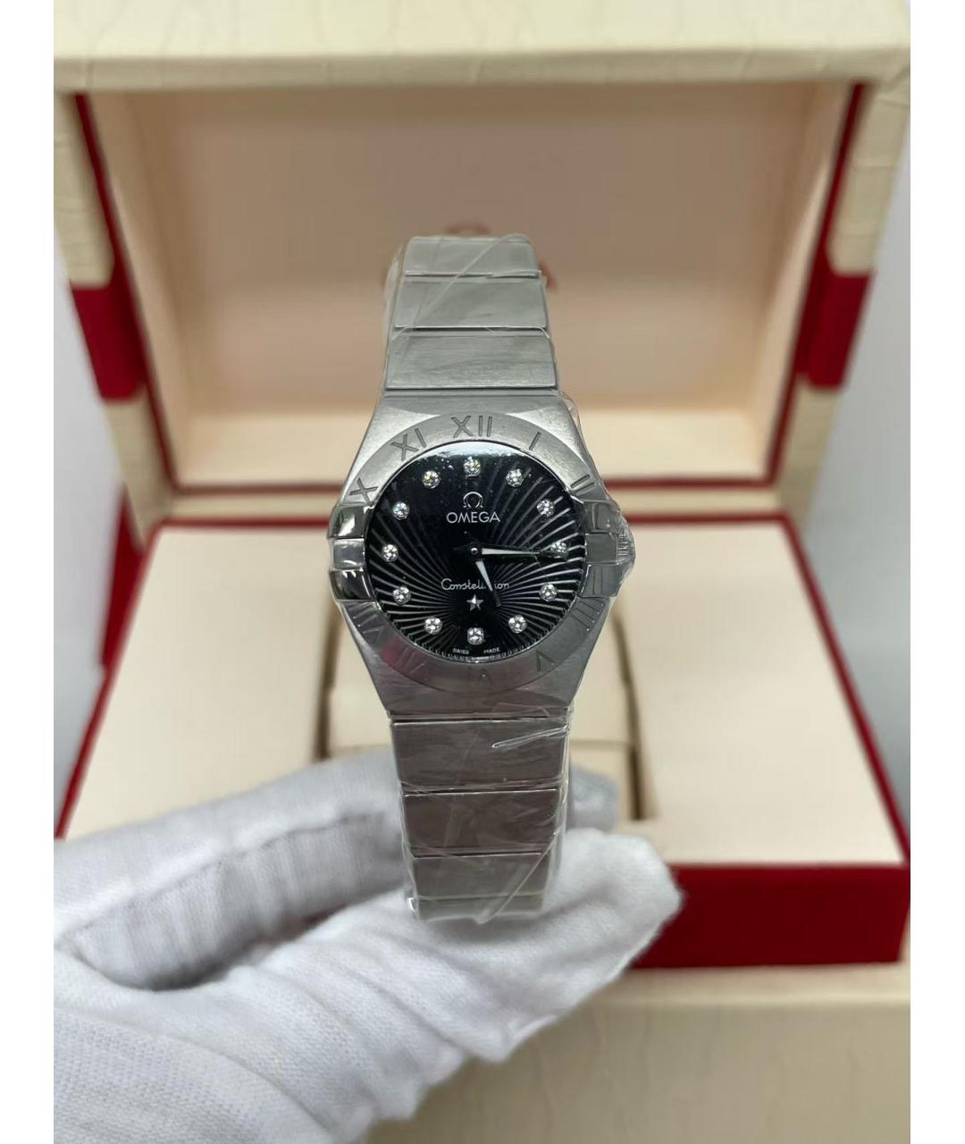 OMEGA Серебряные часы, фото 2