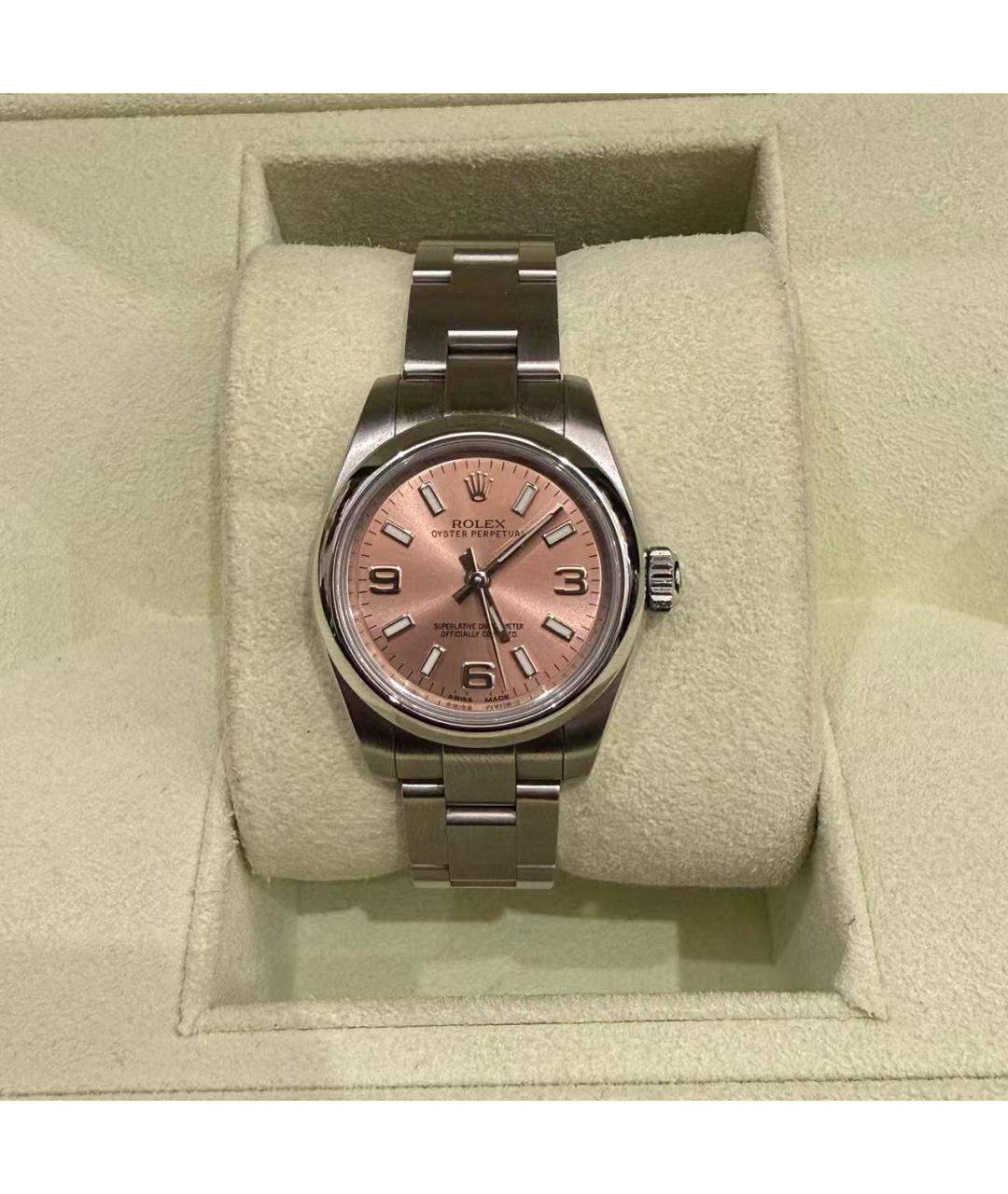 ROLEX Серебряные часы, фото 5