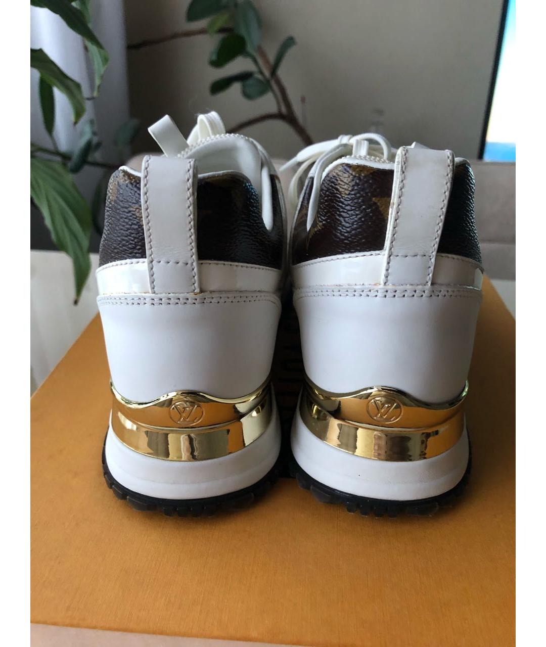 LOUIS VUITTON Белые кроссовки, фото 4