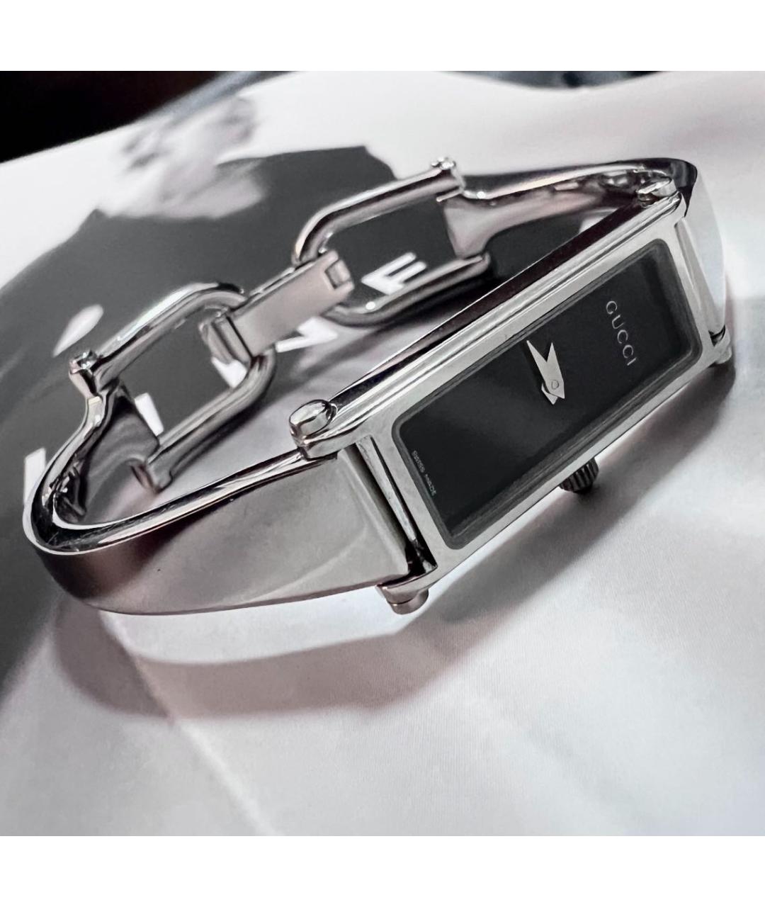 GUCCI Серебряные часы, фото 8