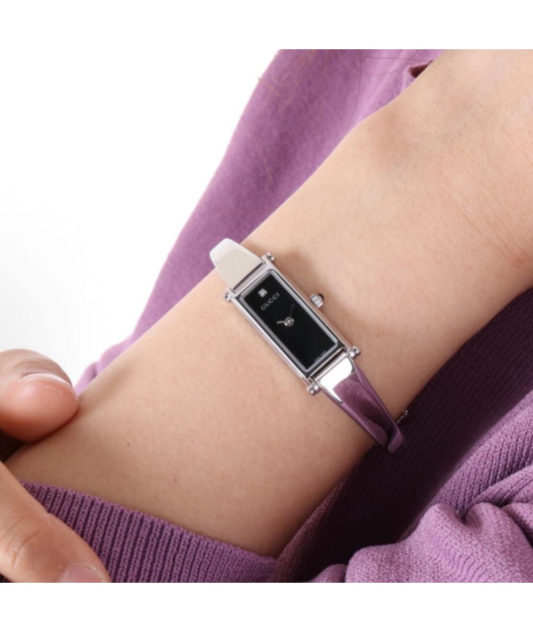 GUCCI Серебряные часы, фото 4