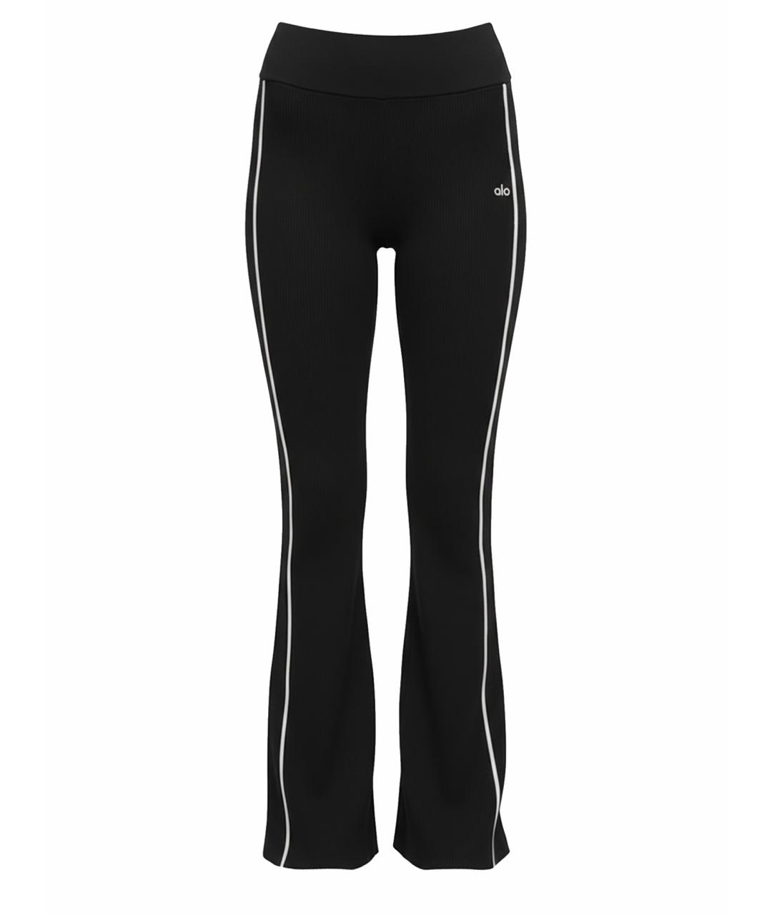 ALO YOGA Синие вискозные спортивные брюки и шорты, фото 1