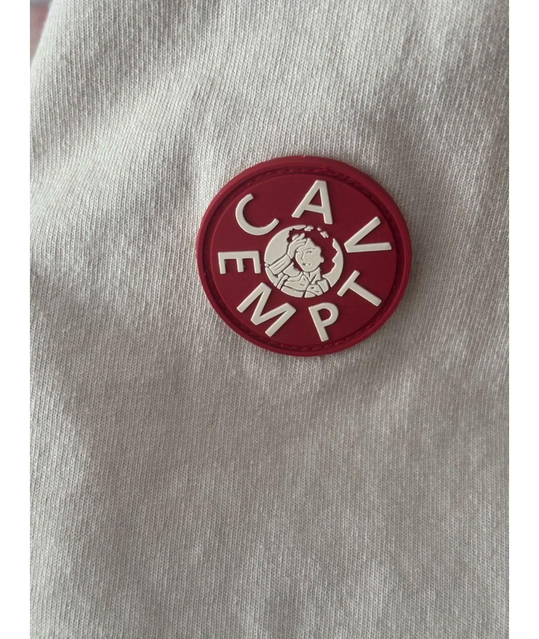 CAV EMPT Бежевая хлопковая футболка, фото 3