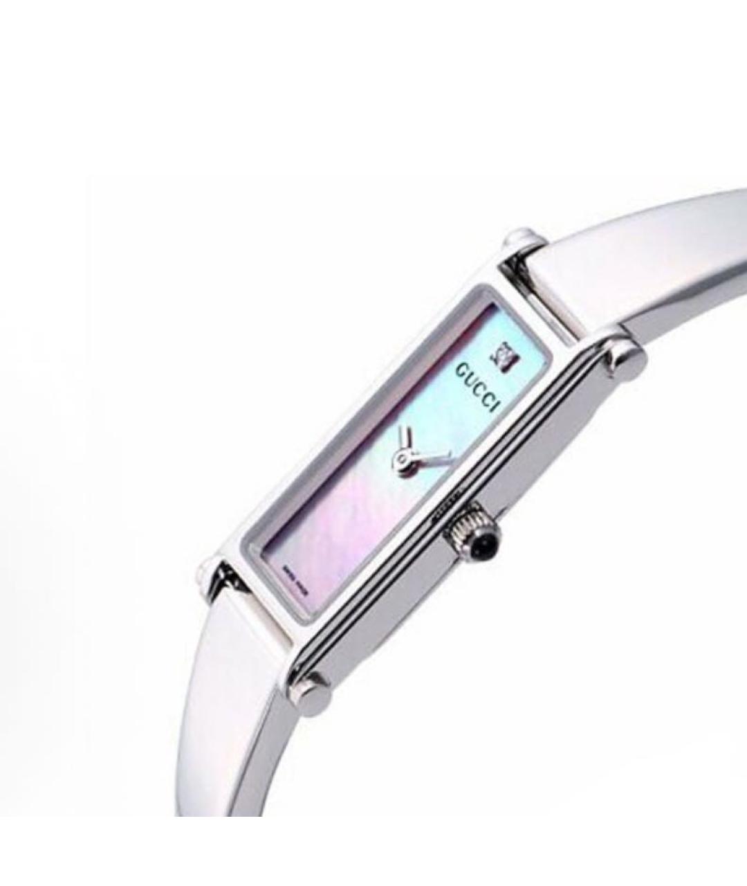 GUCCI Серебряные часы, фото 2