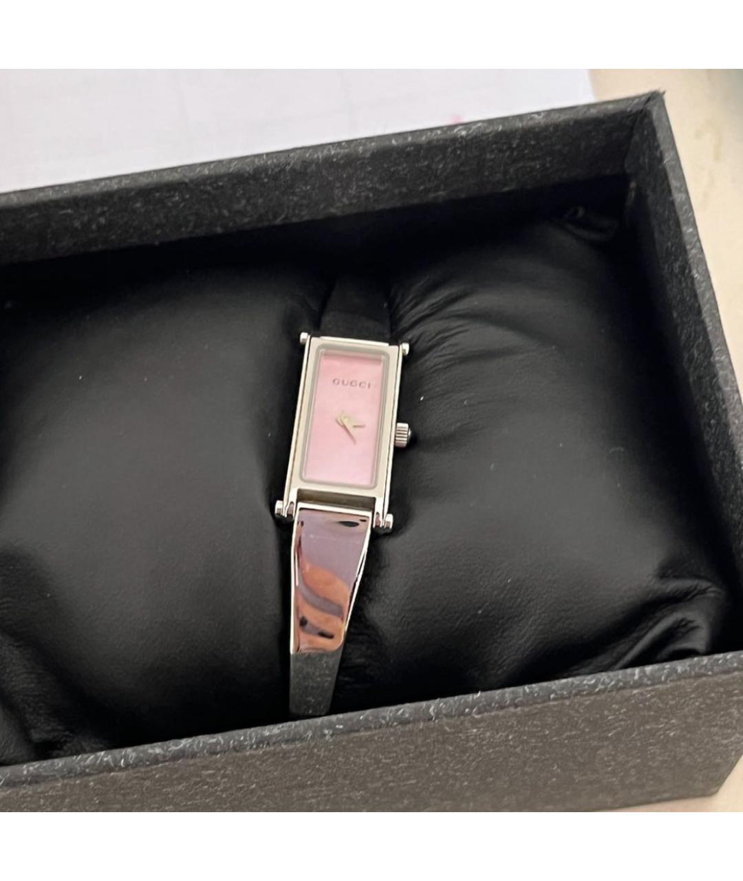 GUCCI Серебряные часы, фото 5