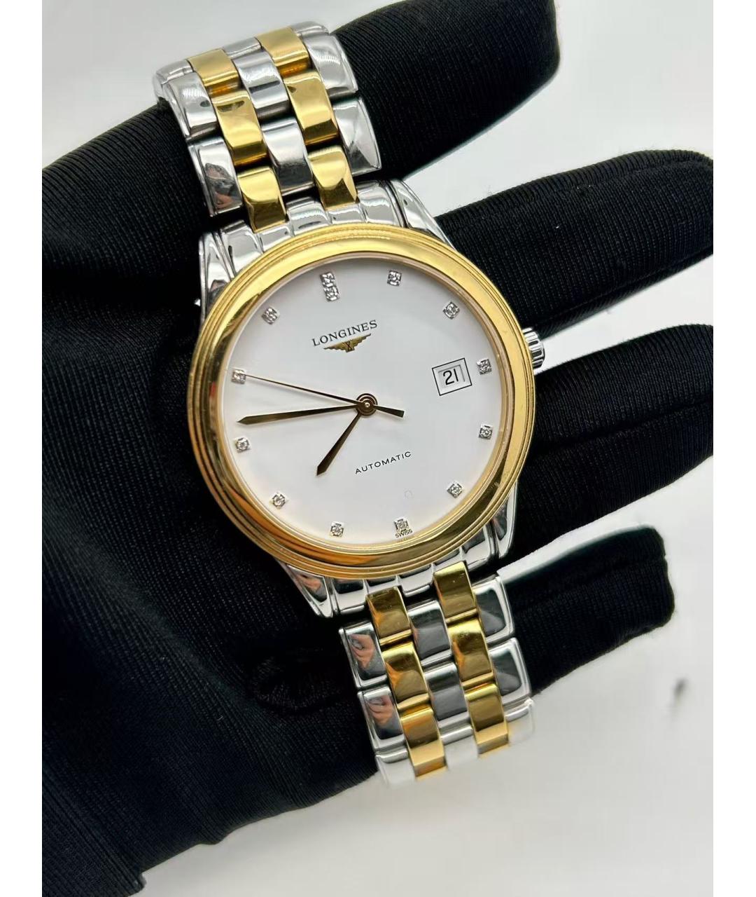 LONGINES Золотые часы, фото 2